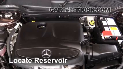 2016 Mercedes-Benz GLA250 4Matic 2.0L 4 Cyl. Turbo Windshield Washer Fluid Add Fluid